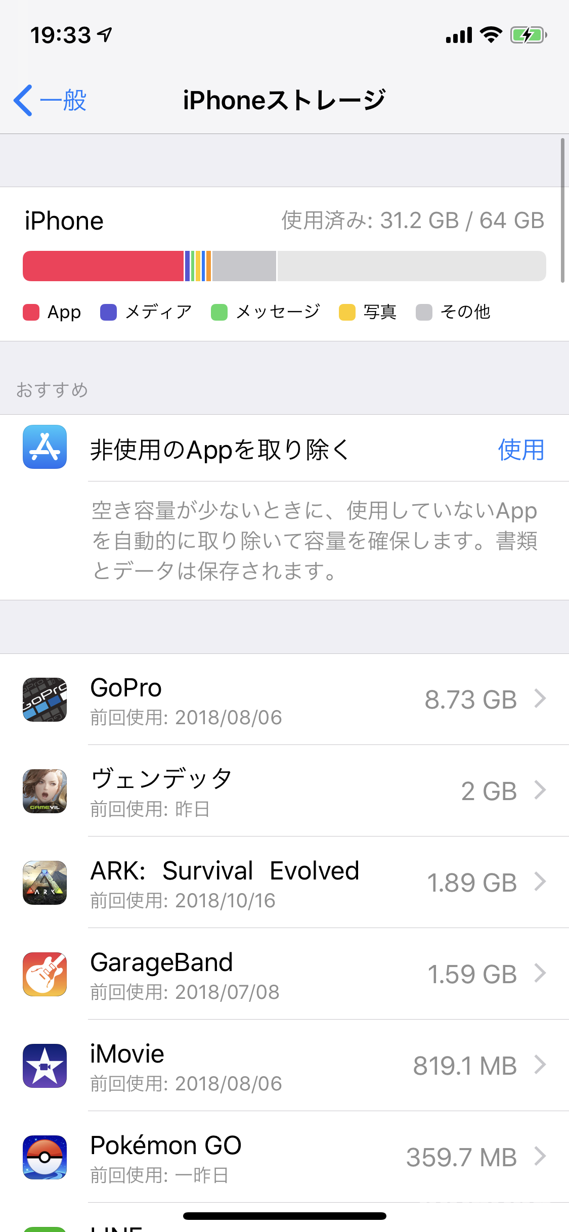 Iphone Ipadの空き容量が復活 ストレージ その他 を消す方法 Iyusuke Yusukemiyamotoのテックブログ
