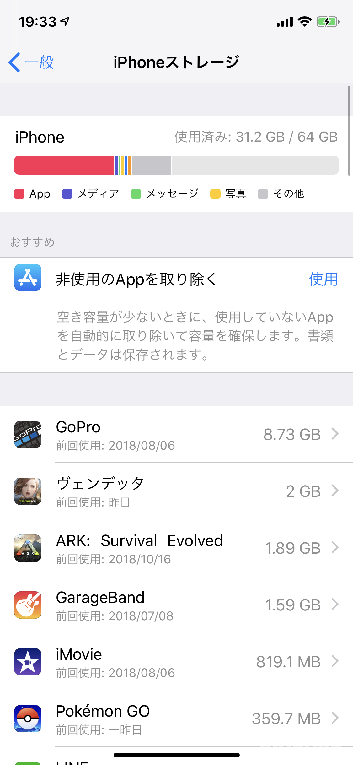 ストレージ その他 iphone