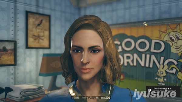 Fallout 76 キャラメイク