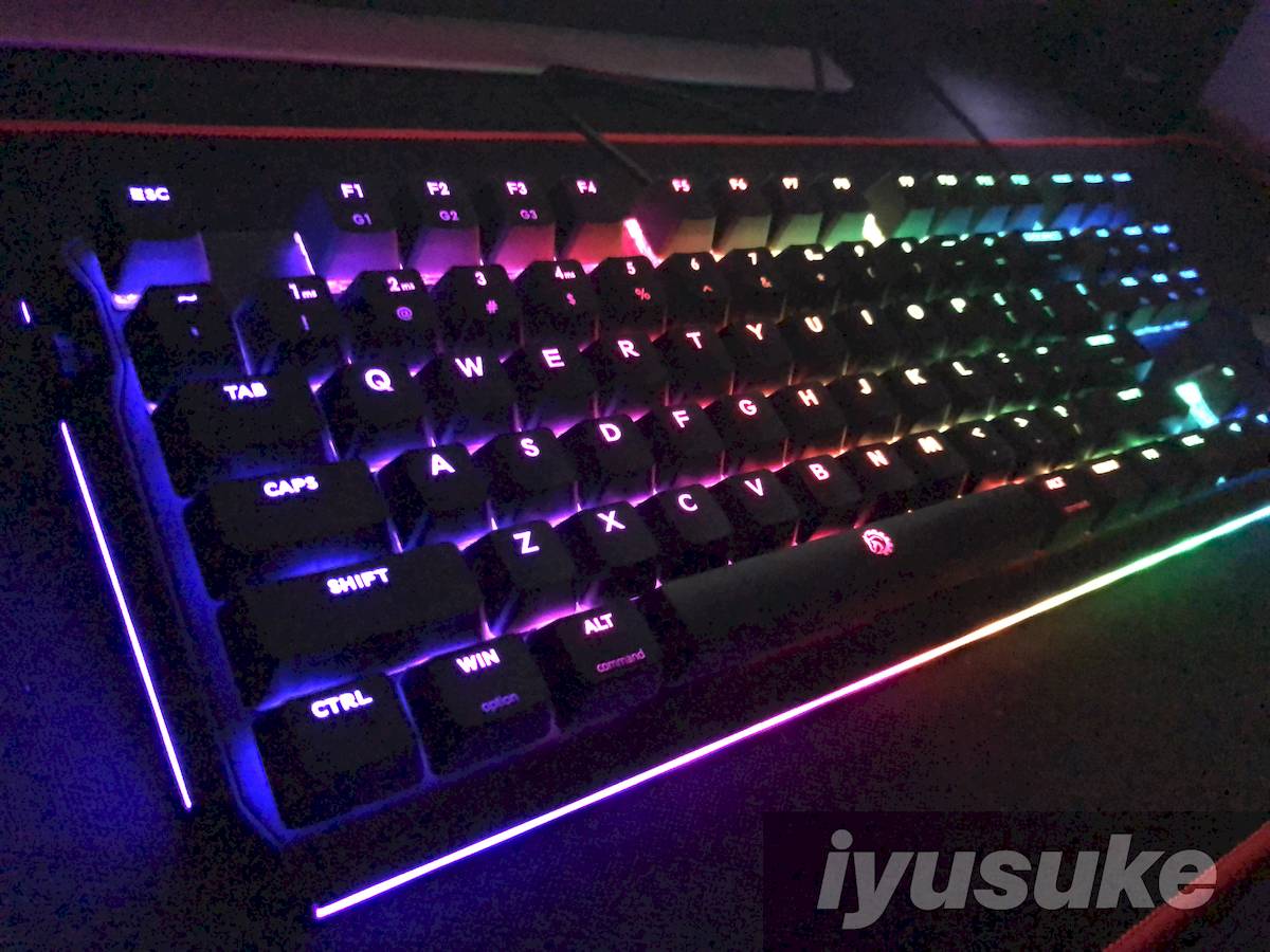 ゲーミングキーボード Drevo Blademaster Te をレビュー Iyusuke Yusukemiyamotoのテックブログ