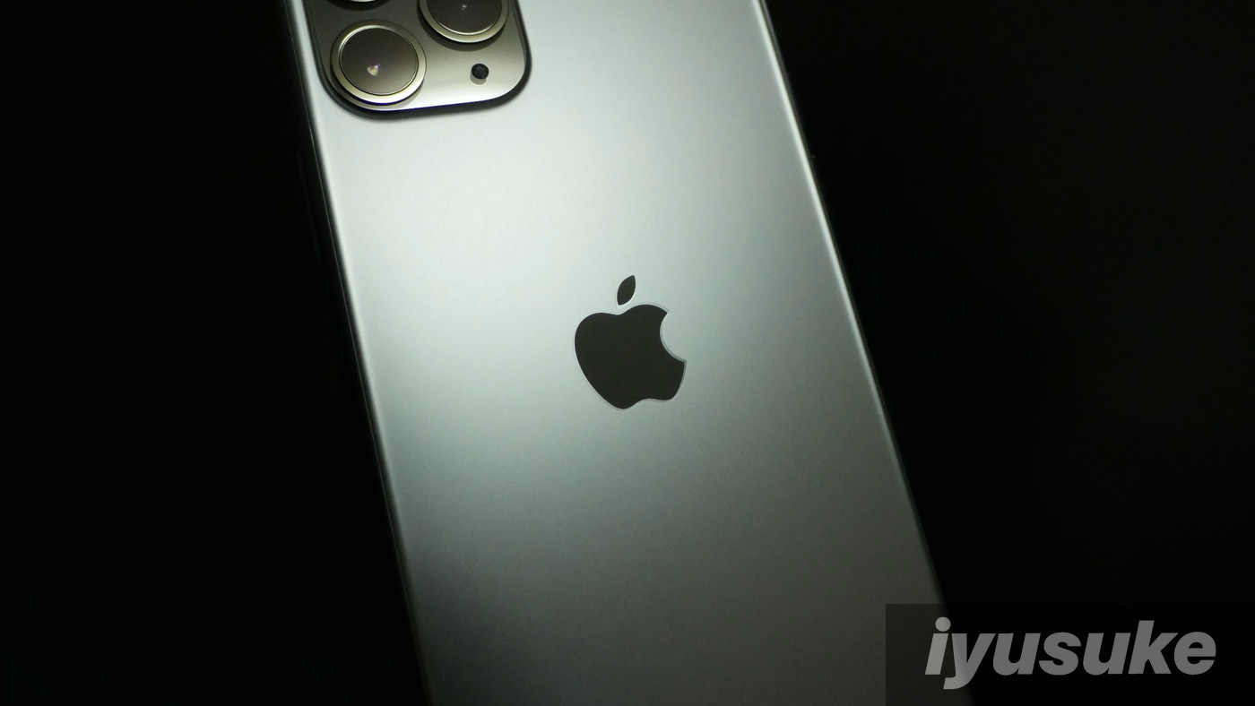 iPhone 11 Pro Appleロゴ
