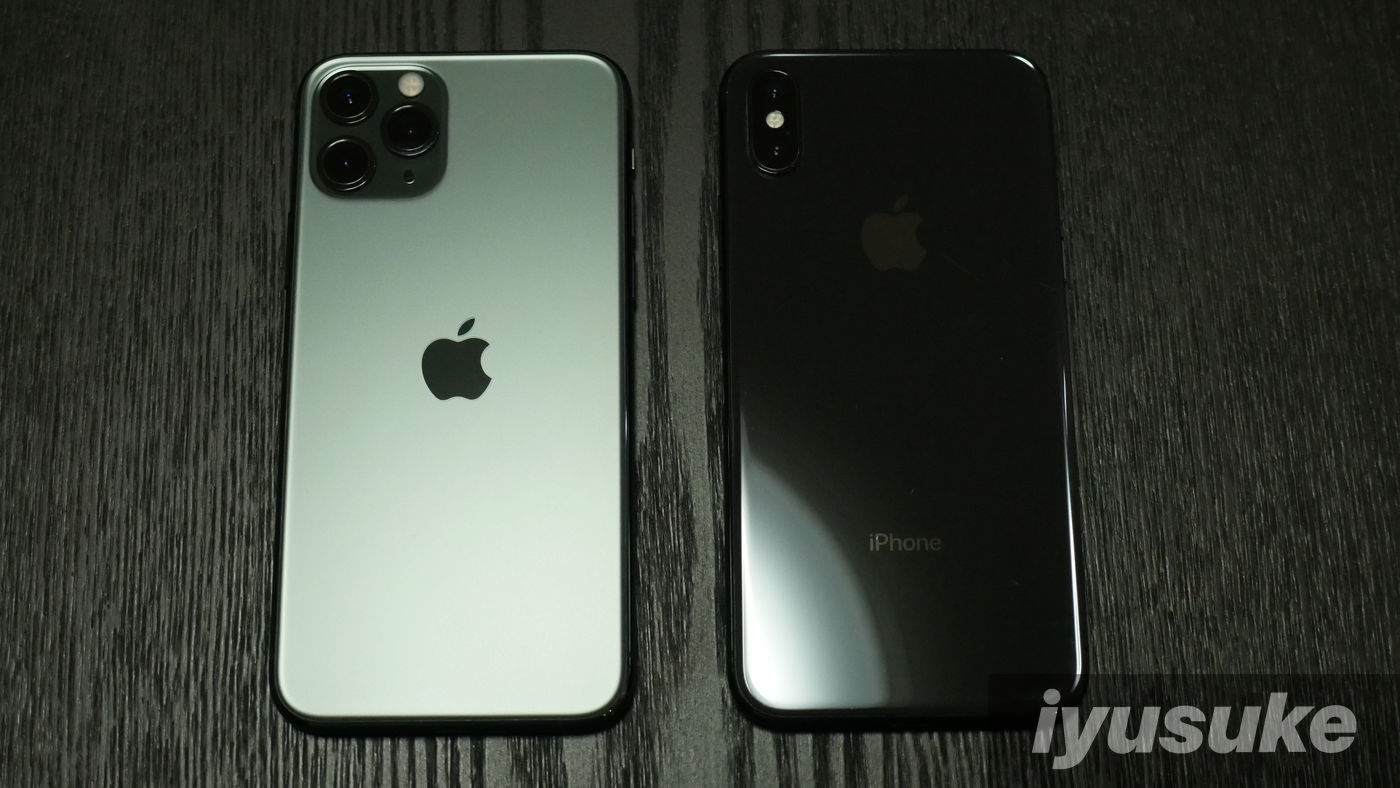 iPhone X iPhone 11 Pro 比較4