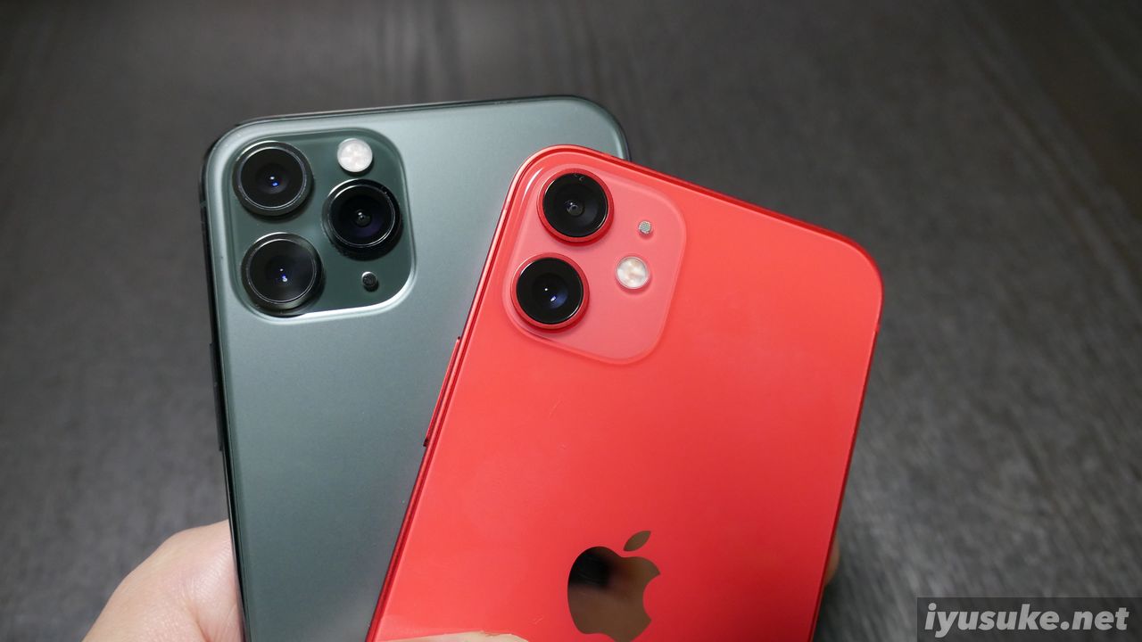 iPhone 11 ProとiPhone 12 mini