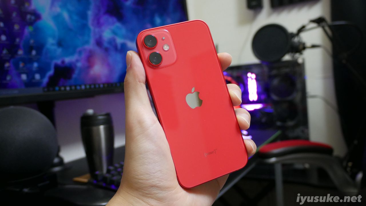 Weekly小噺】iPhone 12 mini (PRODUCT)REDの気になること。赤さが足り 