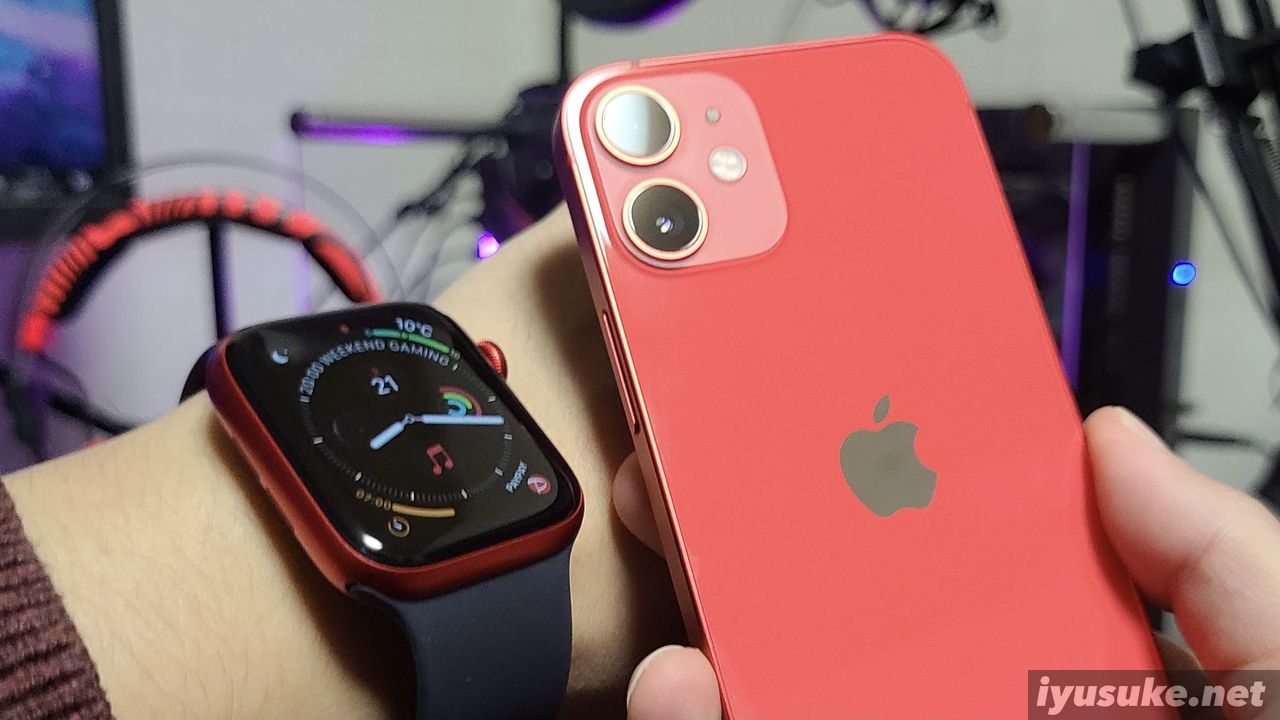 Weekly小噺】iPhone 12 mini (PRODUCT)REDの気になること。新品iPhone12 128GB SIMフリー　ブラック。”赤さ”が 
