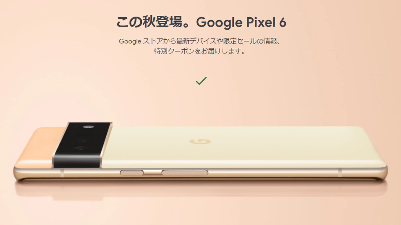 Pixel 6/Pixel 6 Proのスペック(一部)が発表！発売日は2021年秋 