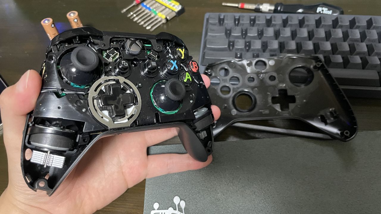 Xbox Wireless Controllerの Lb Rbボタン が効かない ちょこっと分解して掃除したら治るかも Iyusuke Yusukemiyamotoのブログ