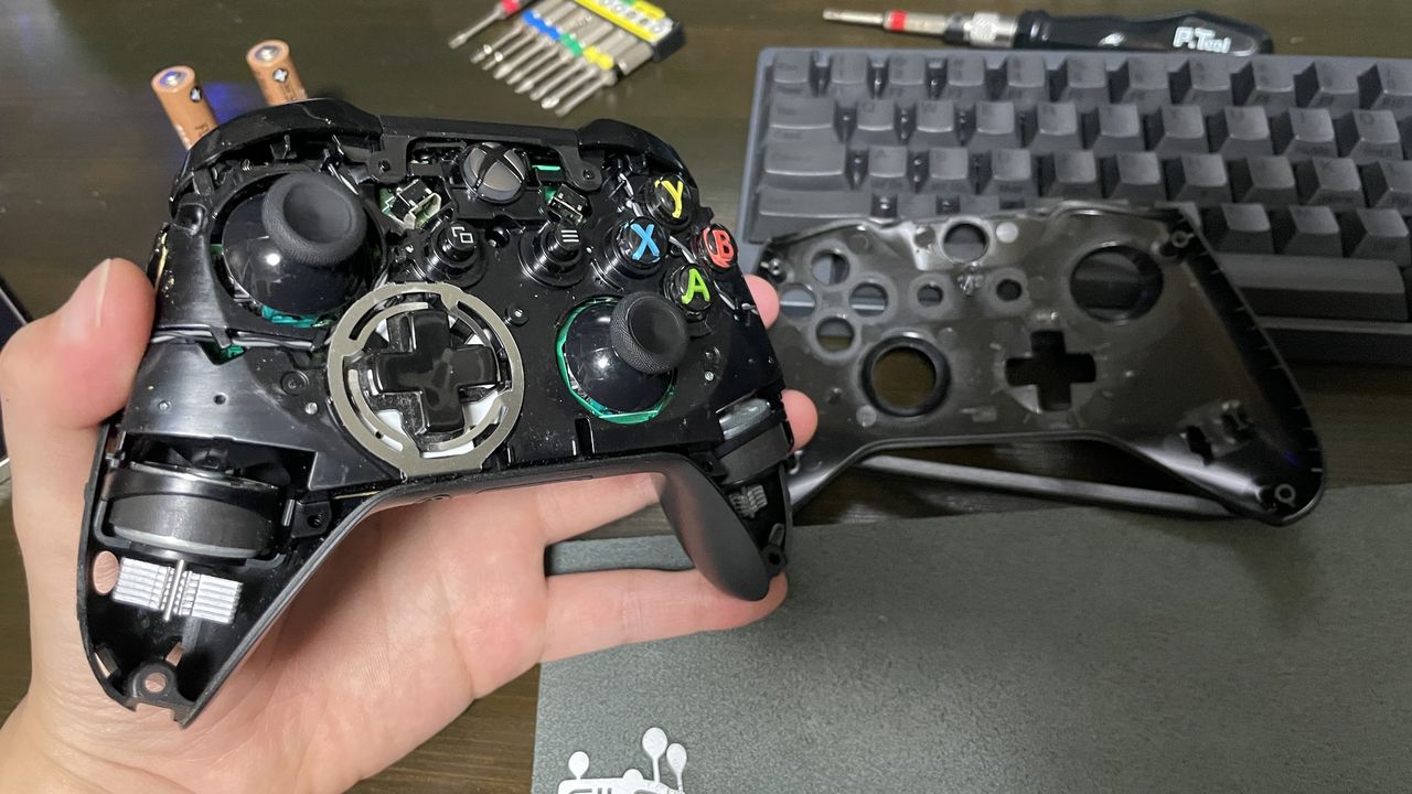 Xbox Wireless Controllerの Lb Rbボタン が効かない ちょこっと分解して掃除したら治るかも Iyusuke Yusukemiyamotoのテックブログ