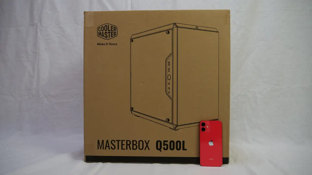 CoolerMaster MasterBox Q500L パッケージ