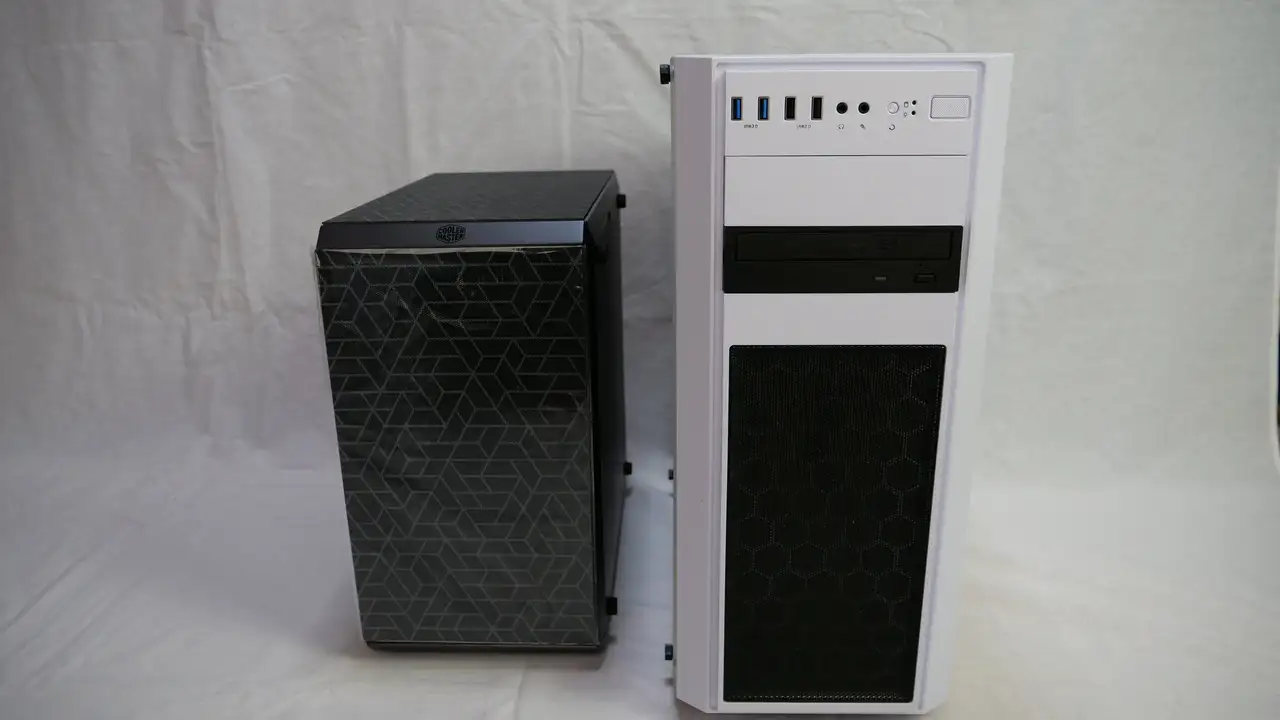 CoolerMaster MasterBox Q500L サイズ比較