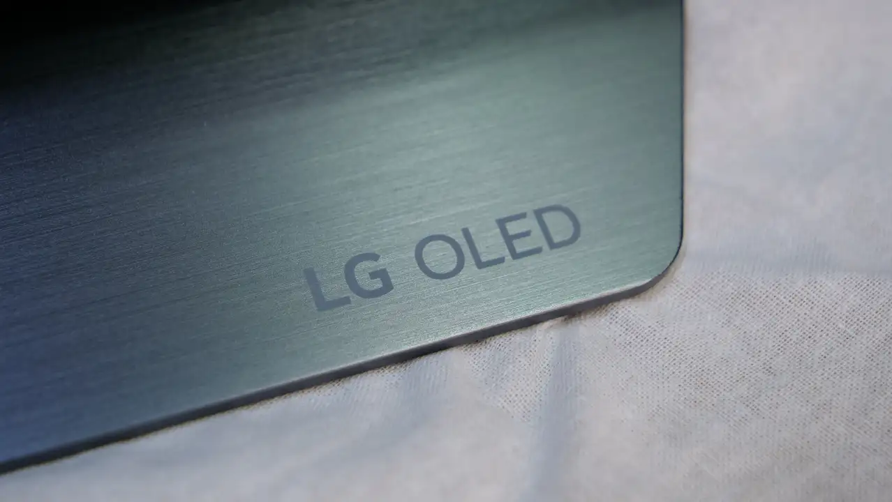 LG OLED55CXPJA　スタンドロゴ