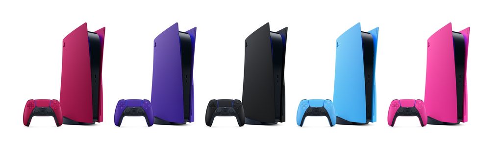 PS5の色を変えられる純正カバーがついに登場！発売日は2022年1月27日、価格は6,578円(デュアルセンスの新色もキタ
