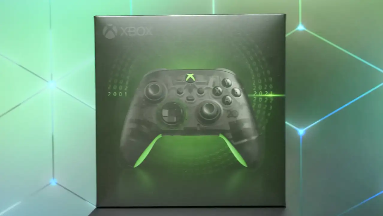 Xbox ワイヤレスコントローラー 20周年スペシャルエディション パッケージ