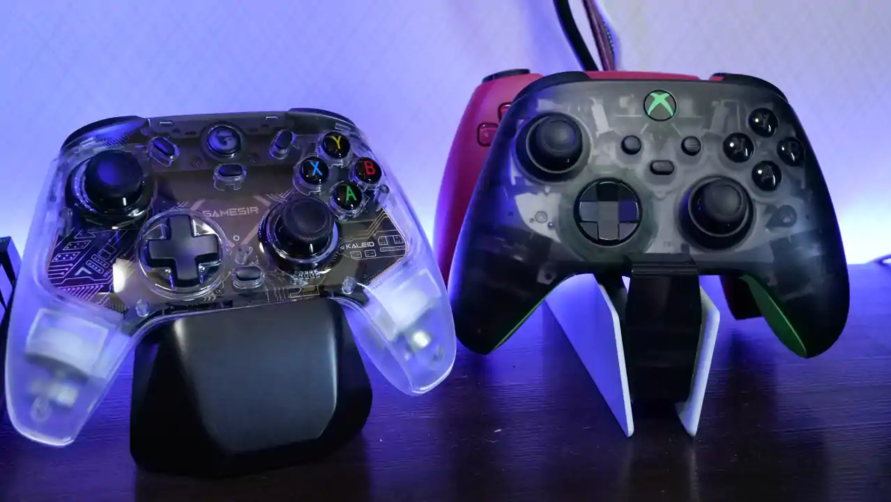 GameSir T4kとXboxワイヤレスコントローラーを比較