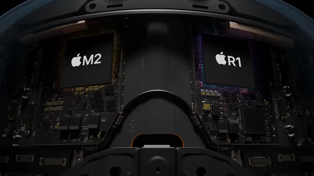 Apple Vision Pro M2チップとR1チップ