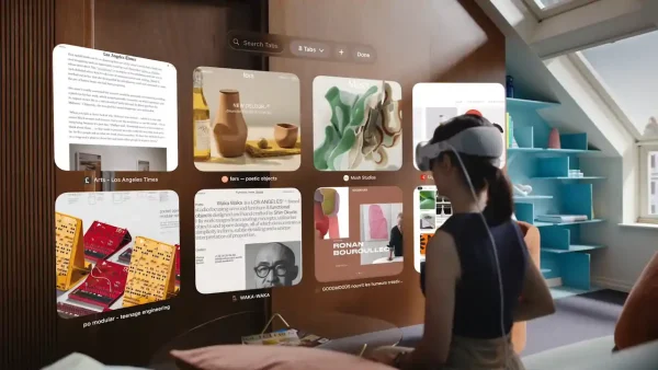 Apple Vision Pro 仮想デスクトップ環境