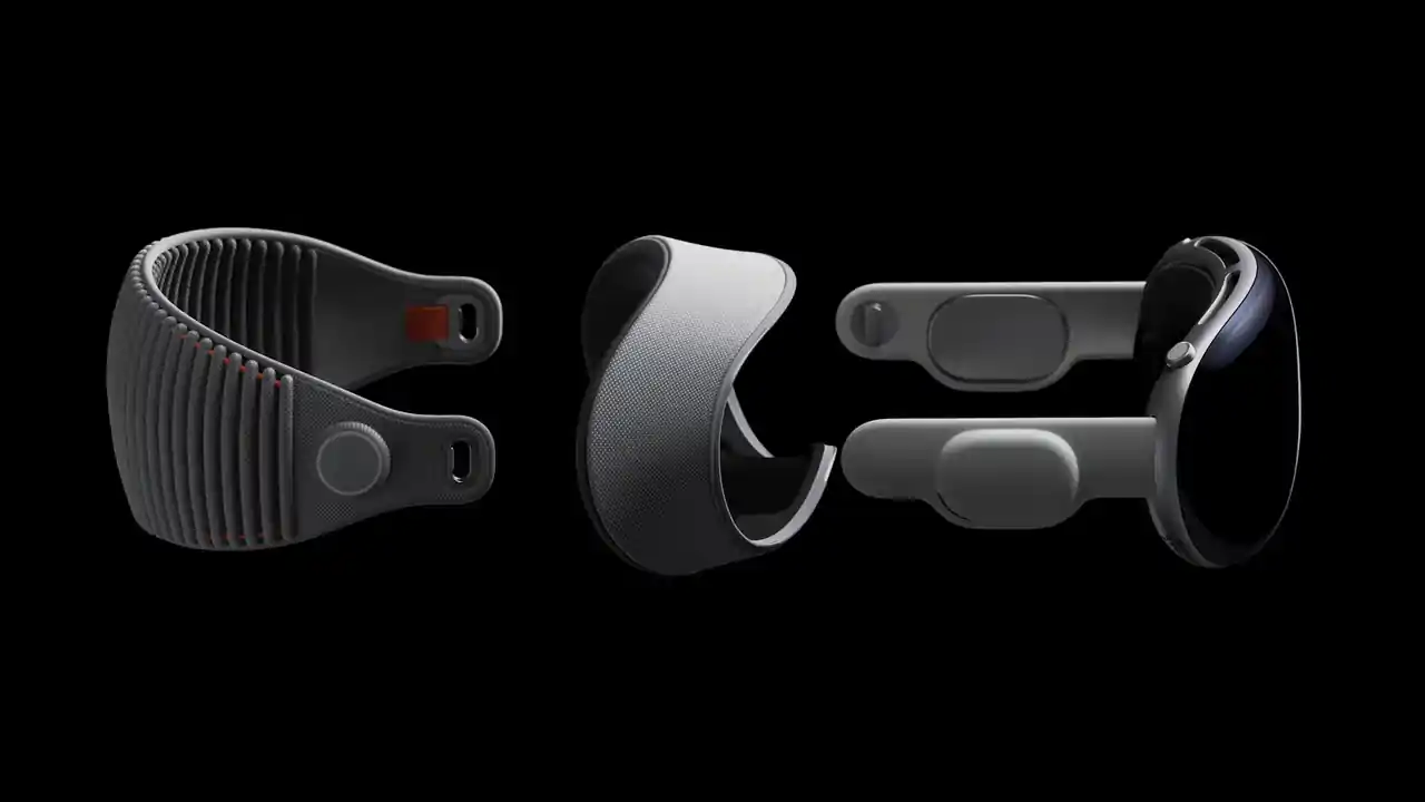 Apple Vision Pro モジュール式のパーツ