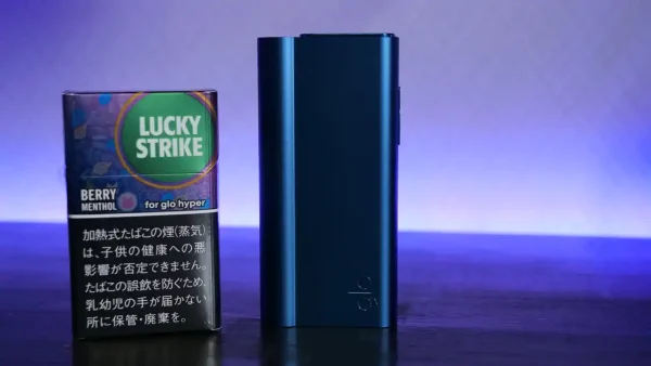glo hyper airとラッキーストライク ベリーメンソール