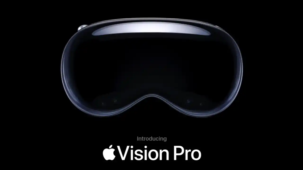 Apple Vision Pro 拡張現実ヘッドセット