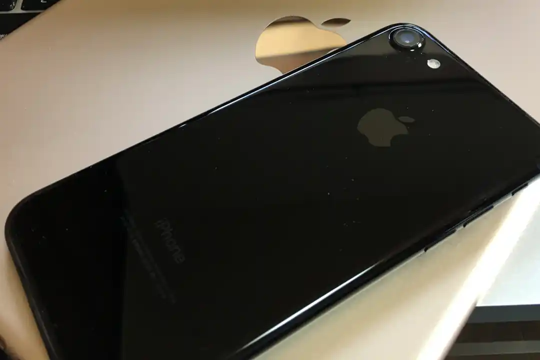 iPhone7 ジェットブラック 2016年の発売当時に撮影した写真