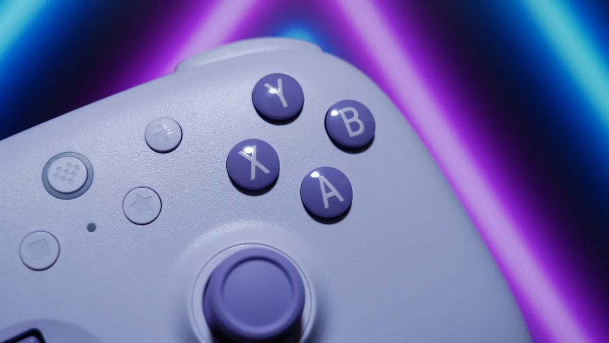 8BitDo Ultimate 2C Wireless Controller ABXYボタン