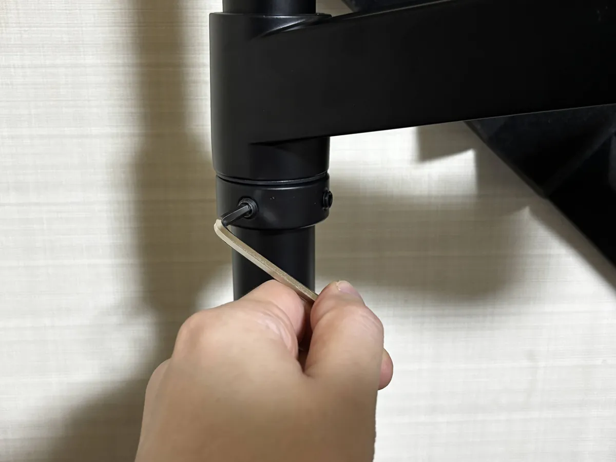 Rasical Monitor Arm ラシカルモニターアーム 高さの固定