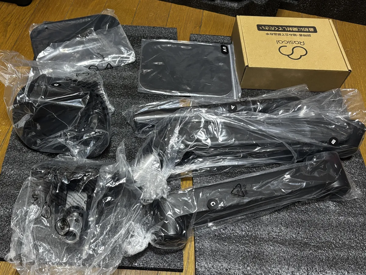Rasical Monitor Arm ラシカルモニターアームの付属品