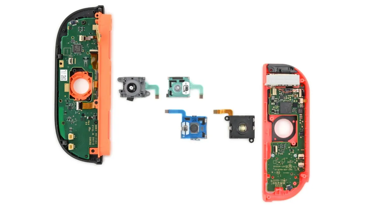 iFixit Nintendo Switch 2のジョイコン 分解