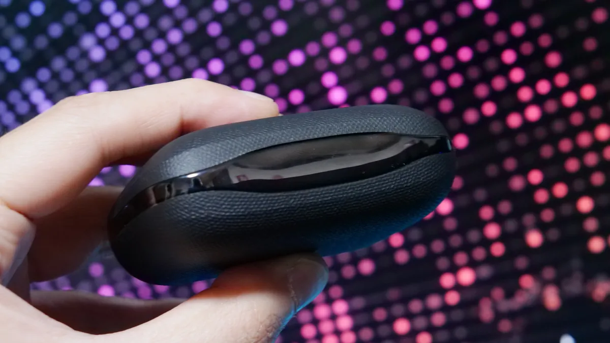 TRUEFREE EarFit DS1 ケース前面のディスプレイ